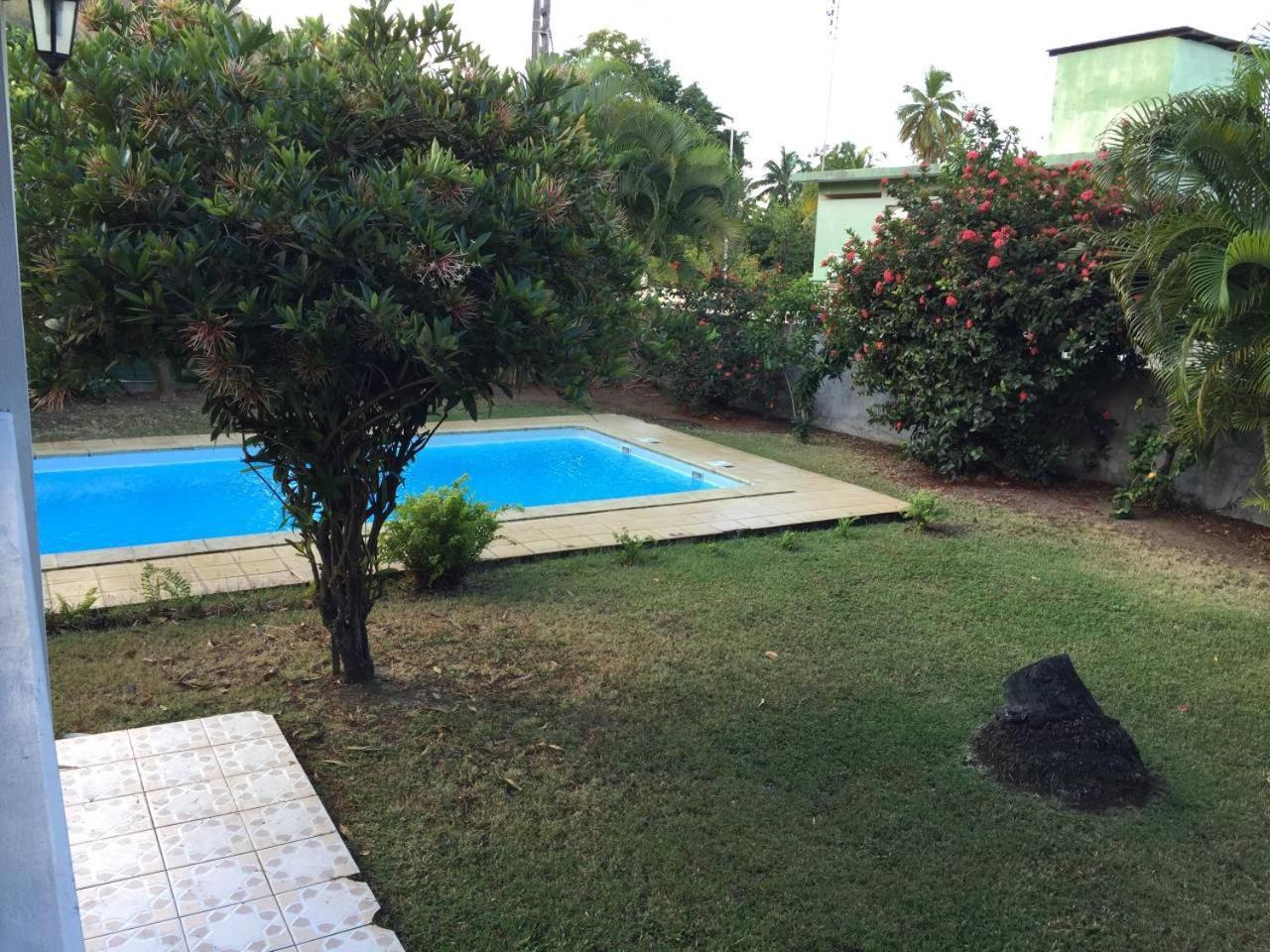 T2 Tropical En Bord De Piscine A 100M De La Mer Apartment Ле Карбе Екстериор снимка